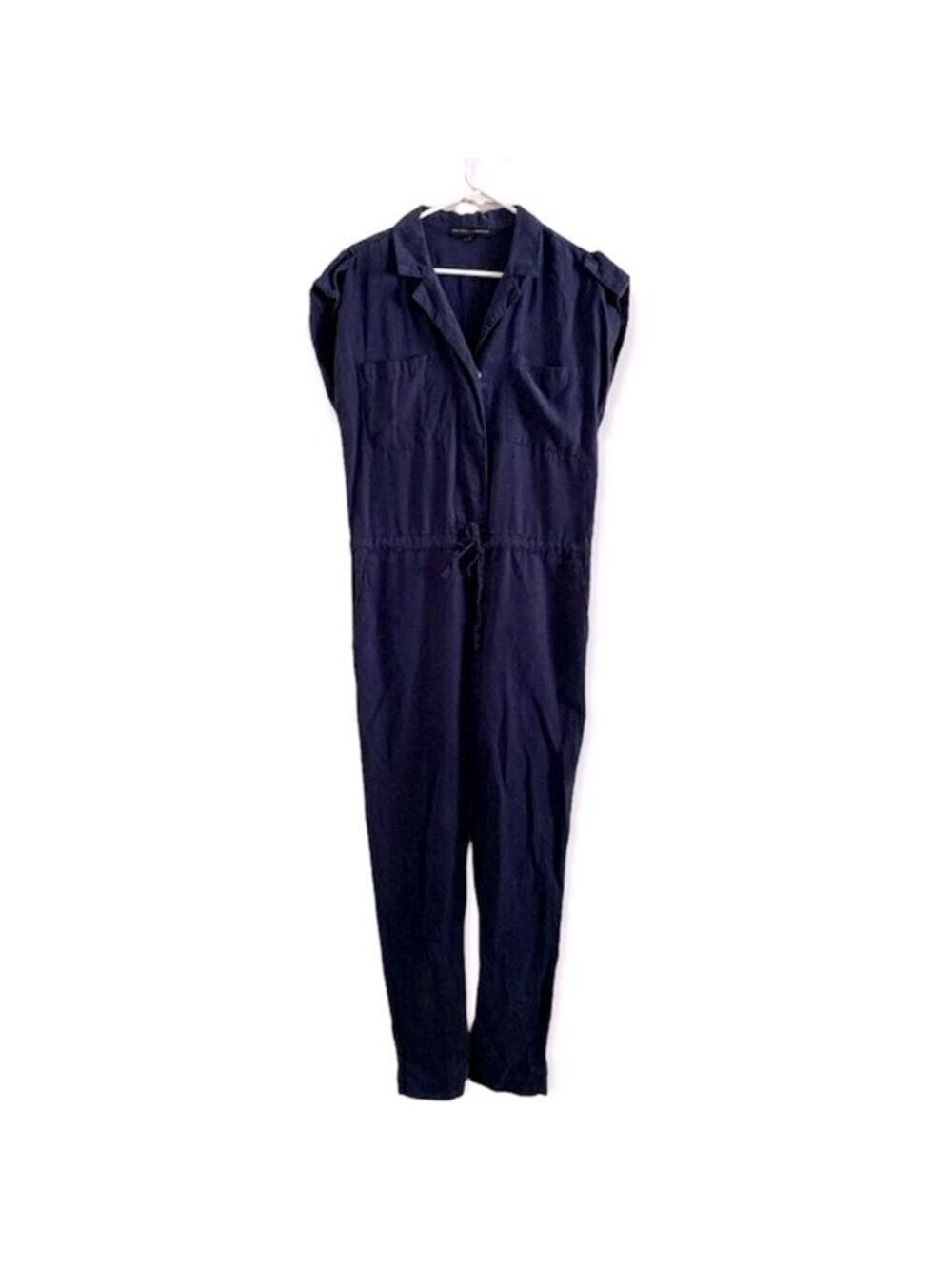 Sanctuary for Anthropologie navy blue one piece jumpsuit